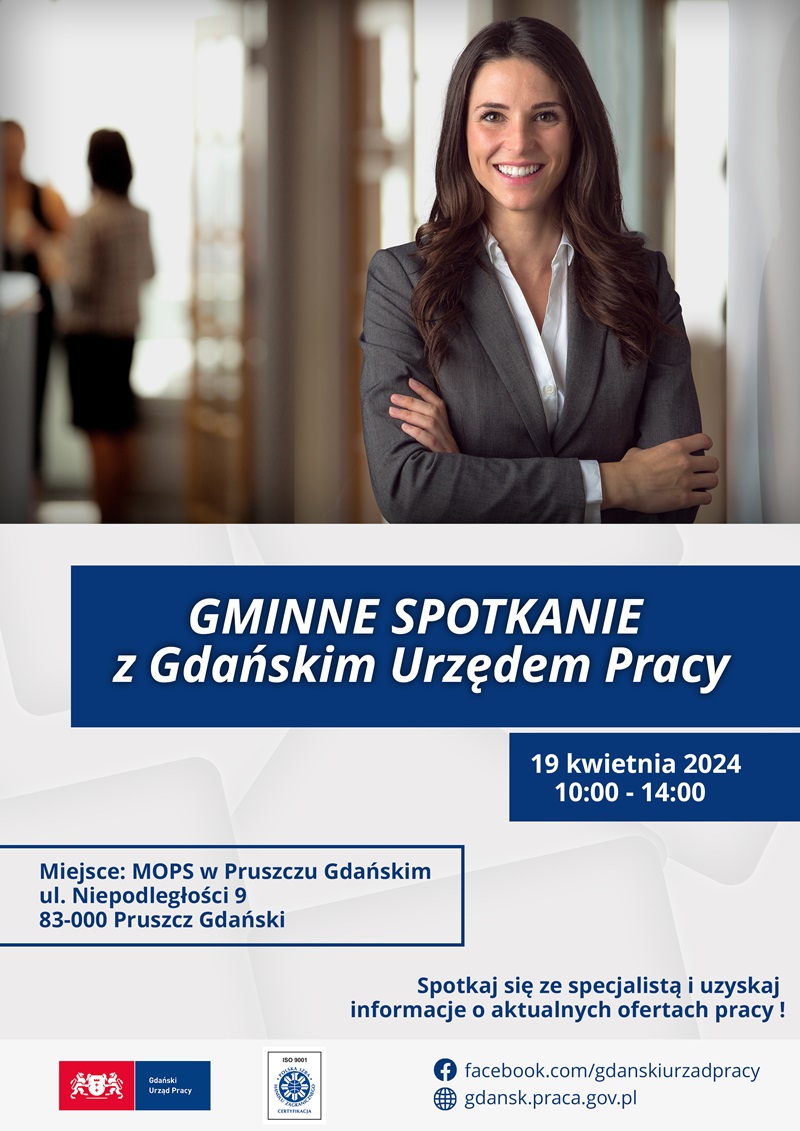 Gminne spotkanie z Gdańskim Urzędem Pracy